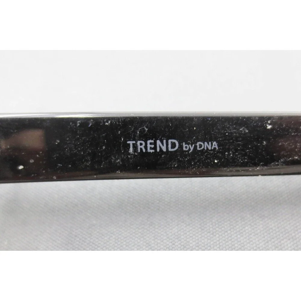 Trend by DNA A4012 BLK Black Rectangular Eyeglasses Frames 53-17-140 Men Women